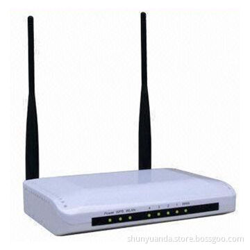 3G Wireless Router (2T2R Mode) with 2.4GHz, 300M Transfer Speed and 4-port Switch